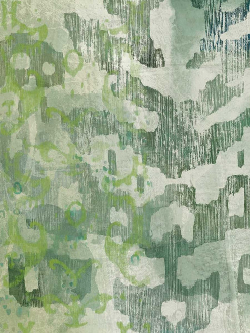 Celadon Ikat I Poster Print - Chariklia Zarris