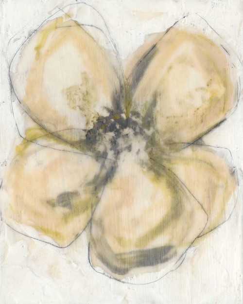 Waxen Petals II Poster Print - Jennifer Goldberger