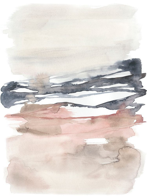 Tiered Horizon Line I Poster Print - Jennifer Goldberger