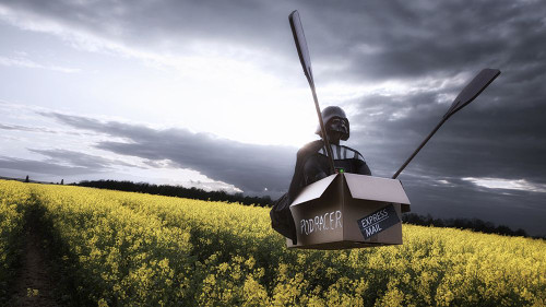 The Dark Side Of The Financial Crisis Poster Print - Christophe Kiciak