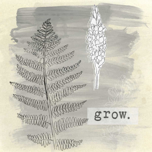 Garden Scrapbook I Poster Print - June Erica Vess