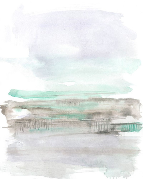 Frost Horizon II Poster Print - Jennifer Goldberger