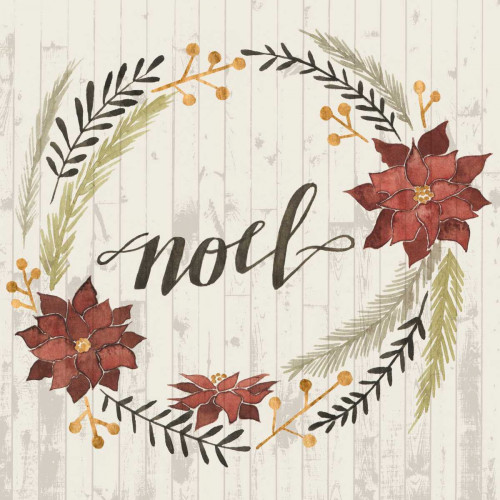 Rustic Christmas I Poster Print - Grace Popp