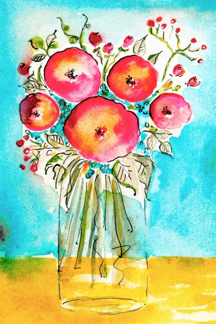 Bright Arrangement II Poster Print - Julia Minasian