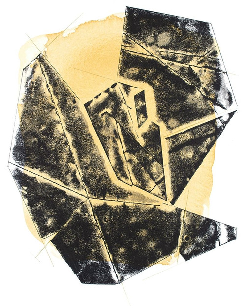 Paloma Abstract I Poster Print - Rob Delamater