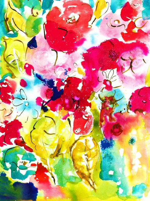 Flower Array I Poster Print - Julia Minasian