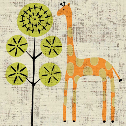 Adas Giraffe Poster Print - Chariklia Zarris