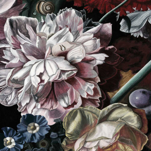 Marsala Bouquet II Poster Print - Naomi McCavitt