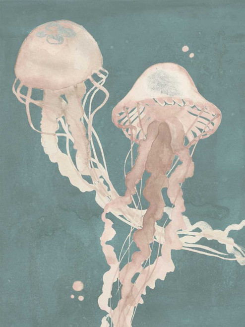Jellyfish Dance I Poster Print - Grace Popp