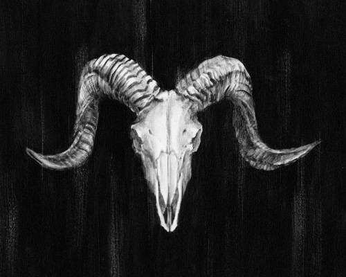 Rustic Ram Mount I Poster Print - Ethan Harper