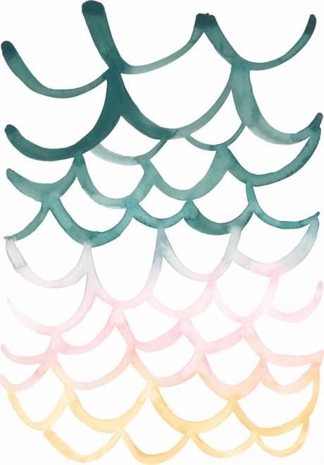 Mermaid Scales I Poster Print - Grace Popp