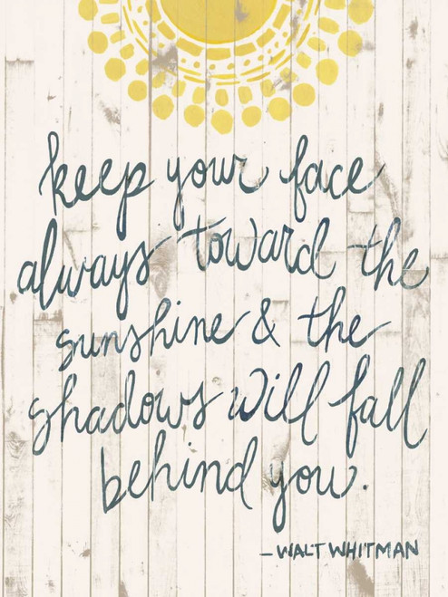 Sun Quote III Poster Print - Grace Popp