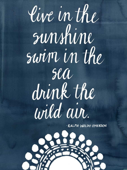 Sun Quote I Poster Print - Grace Popp