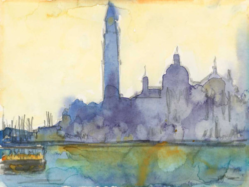 Venice Watercolors VI Poster Print - Samuel Dixon