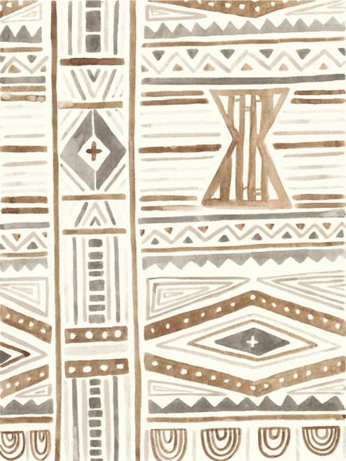 Tribal Impressions III Poster Print - June Erica Vess