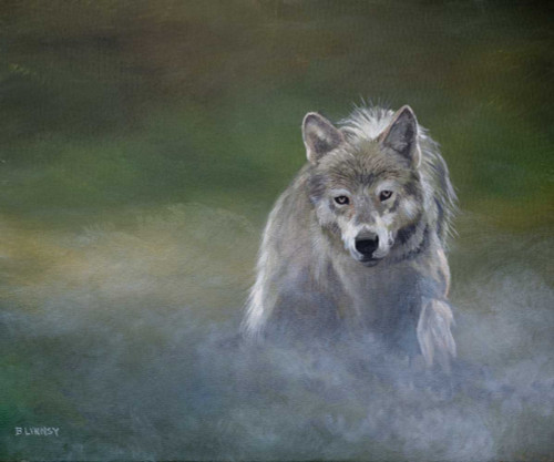 Misty Wild I Poster Print - B. Lynnsy