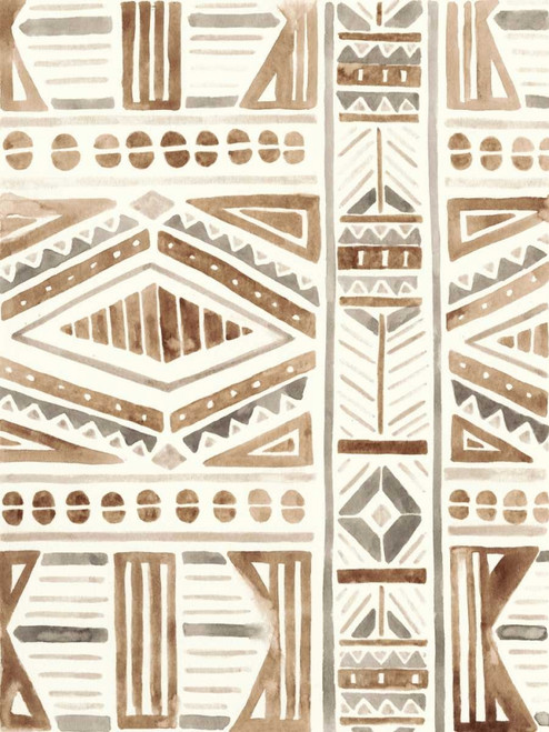 Tribal Impressions II Poster Print - June Erica Vess