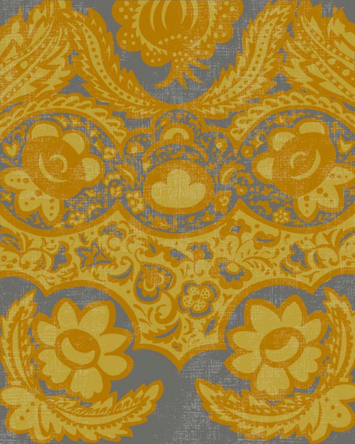 Graphic Damask III Poster Print - Chariklia Zarris