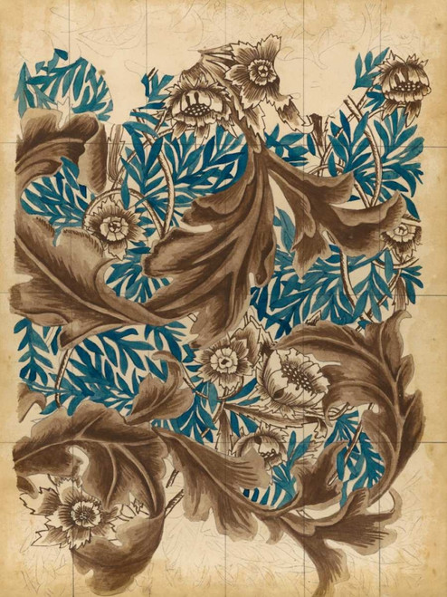 Wallpaper Study I Poster Print - Naomi McCavitt