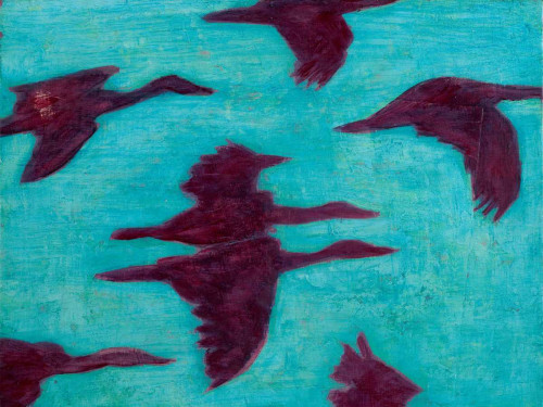 Flying Silhouettes II Poster Print - Mehmet Altug