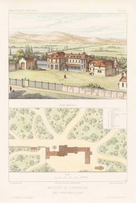 Habitations Modernes I Poster Print - A. Morel
