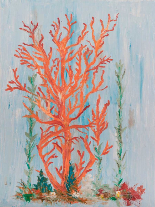 Painterly Coral II Poster Print - Olivia Brewington