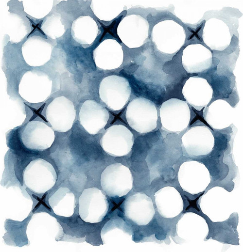 Indigo Study VI Poster Print - Chariklia Zarris