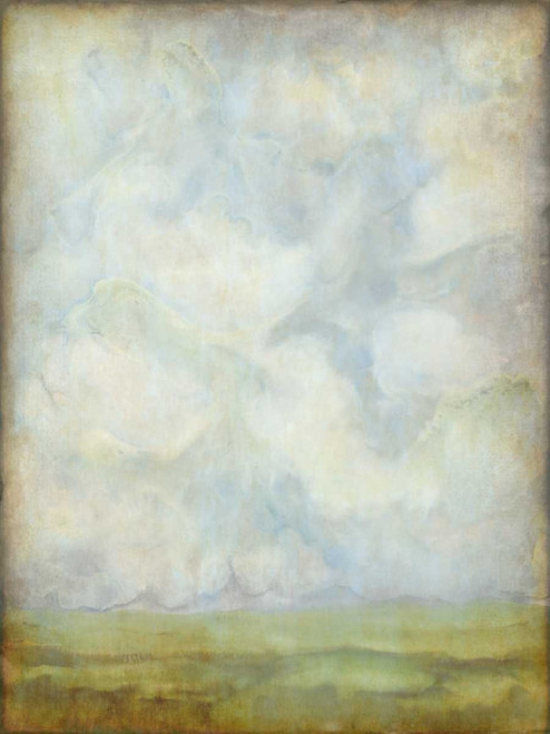 Aged Abstract Landscape I Poster Print - Naomi McCavitt