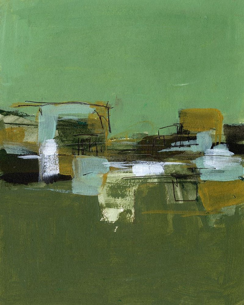 Abstract Village II Poster Print - Melissa Wang