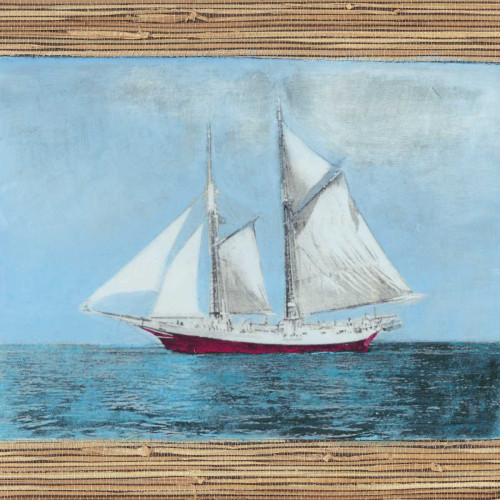 Seagrass Nautical II Poster Print - Naomi McCavitt