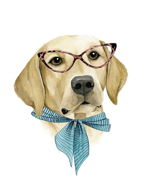 Vogue Dog IV Poster Print - Grace Popp