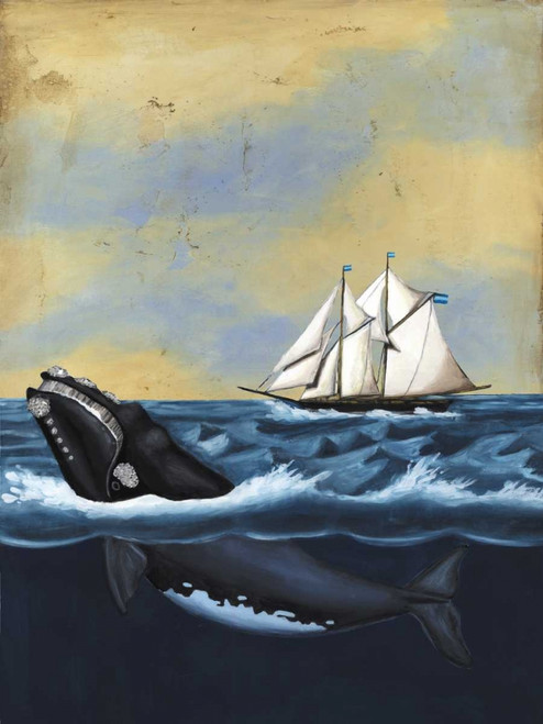 Whaling Stories II Poster Print - Naomi McCavitt