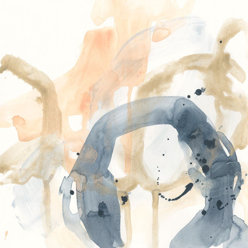 Liquid Blueprint IX Poster Print - June Erica Vess