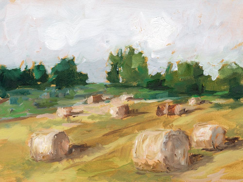 Hay Field I Poster Print - Ethan Harper