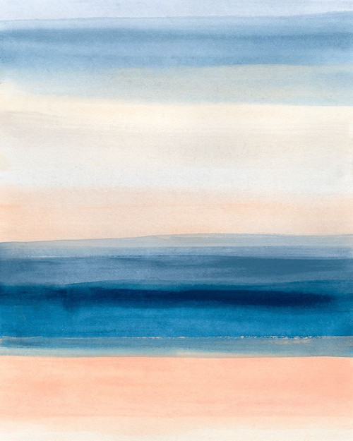 Coastal Strata I Poster Print - June Erica Vess