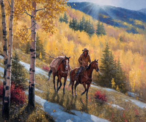 Glow of Indian Summer Poster Print - Jack Sorenson