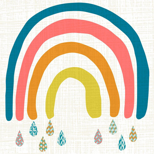 Rainbow Day I Poster Print - Chariklia Zarris