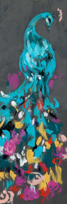 Flower Feathers I Poster Print - Jennifer Goldberger