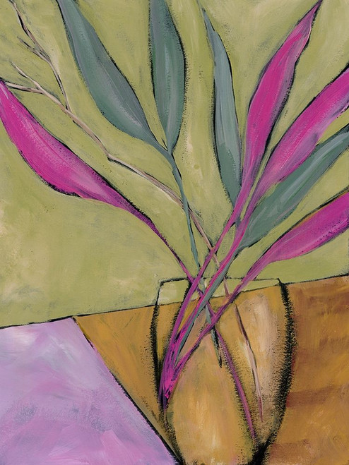 Fuchsia Stems II Poster Print - Regina Moore