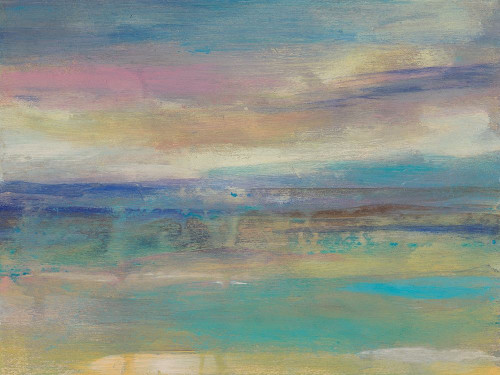 Lilac Horizon I Poster Print - Jennifer Goldberger