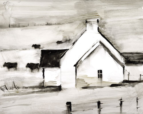 English Farmhouse I Poster Print - Ethan Harper