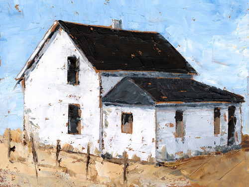 Abandoned Farmhouse II Poster Print - Ethan Harper