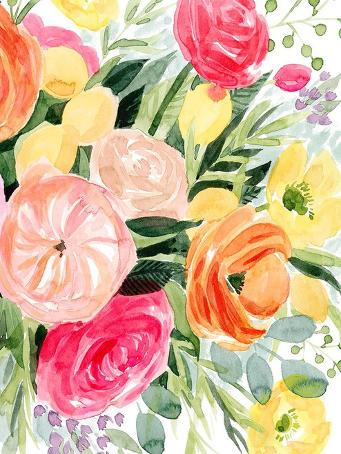 Blossomy Gathering II Poster Print - Grace Popp