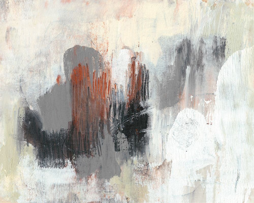 Neutrals and Rust II Poster Print - Jennifer Goldberger