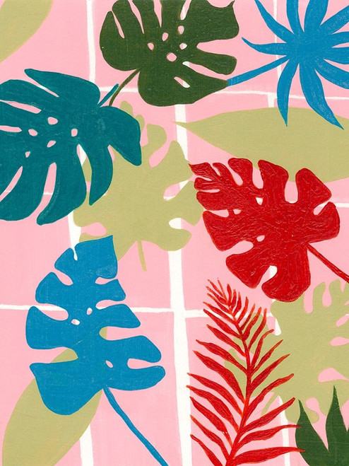 Colorful Tropics I Poster Print - Regina Moore