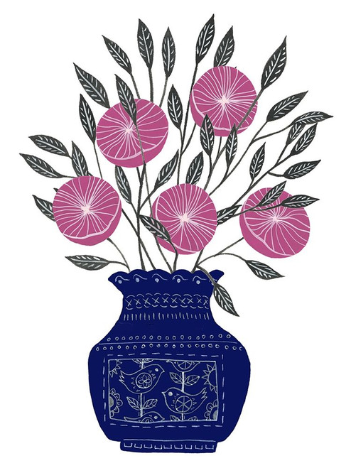 Painted Vase IV Poster Print - Melissa Wang