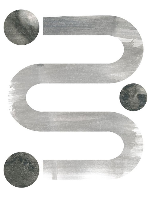 Lunar Maze I Poster Print - June Erica Vess