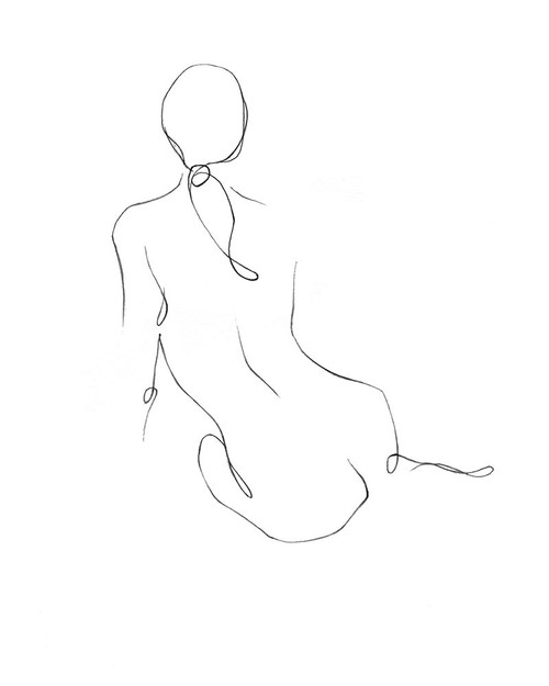 Gestural Contour IV Poster Print - Ethan Harper