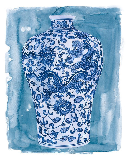 Ming Vase I Poster Print - Melissa Wang