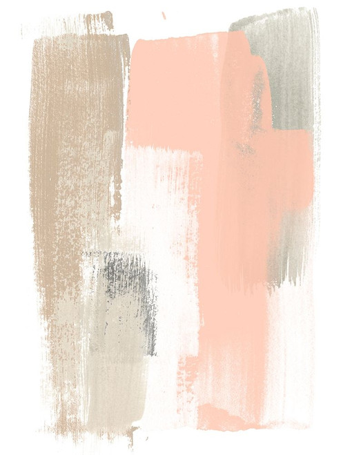 Blush Abstract VI Poster Print - June Erica Vess